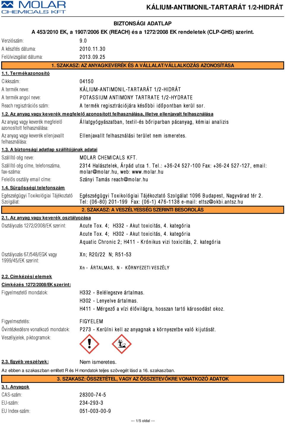 idõpontban kerül sor. 1.2.