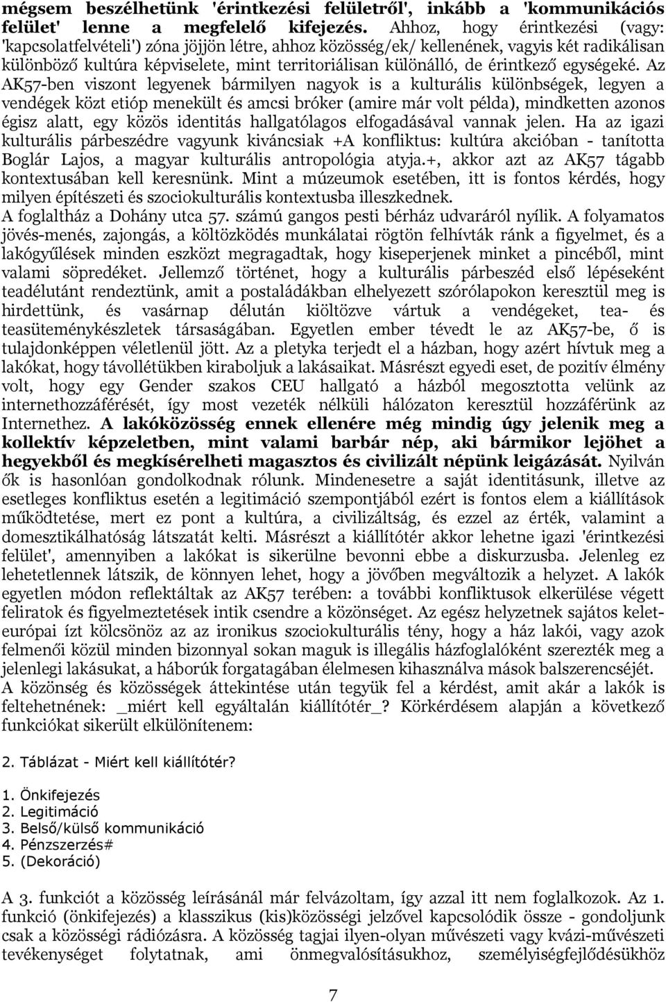 érintkező egységeké.