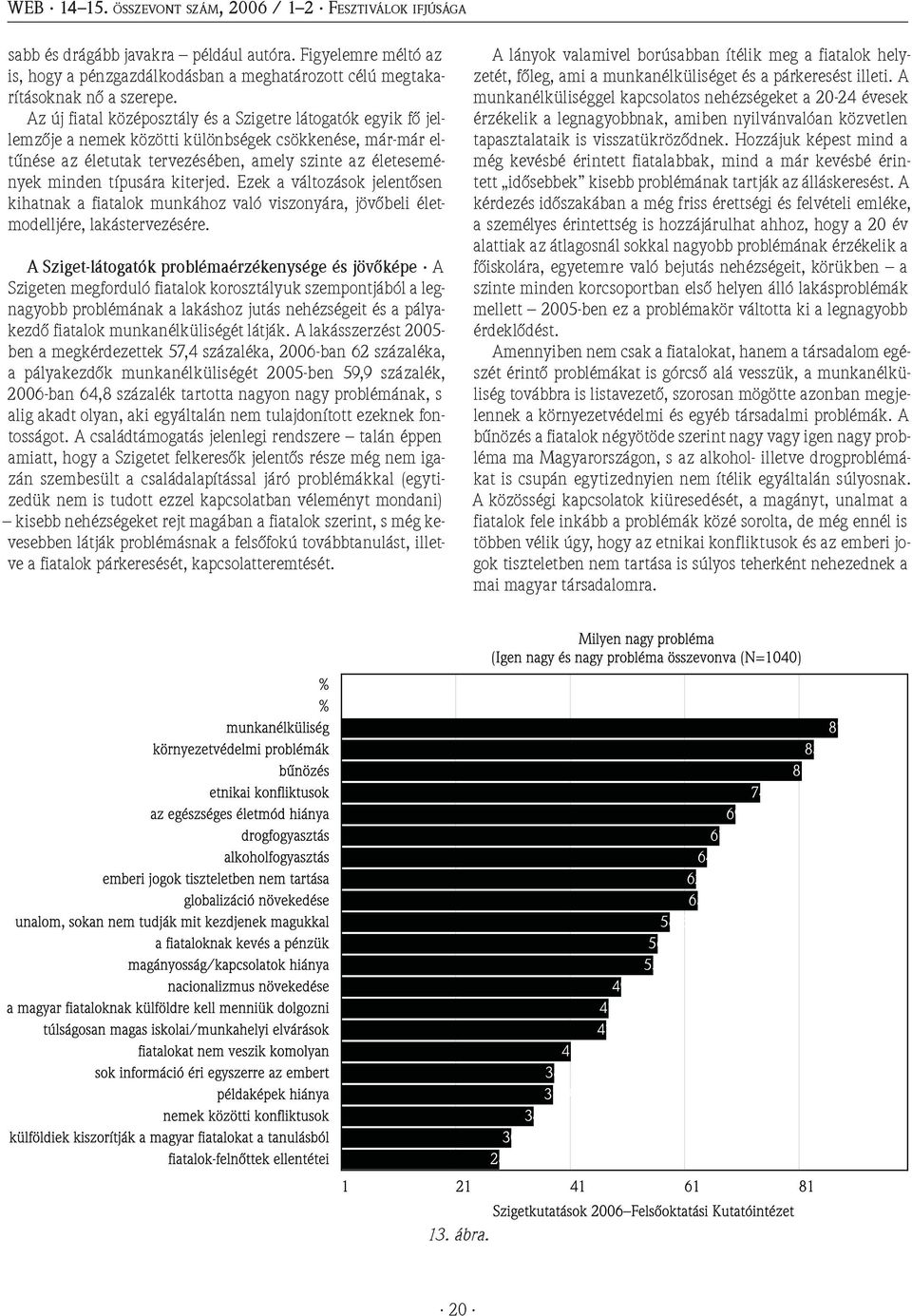 Az új fiatal középosztály és a Szigetre látogatók egyik fő jellemzője a nemek közötti különbségek csökkenése, már-már eltűnése az életutak tervezésében, amely szinte az életesemények minden típusára