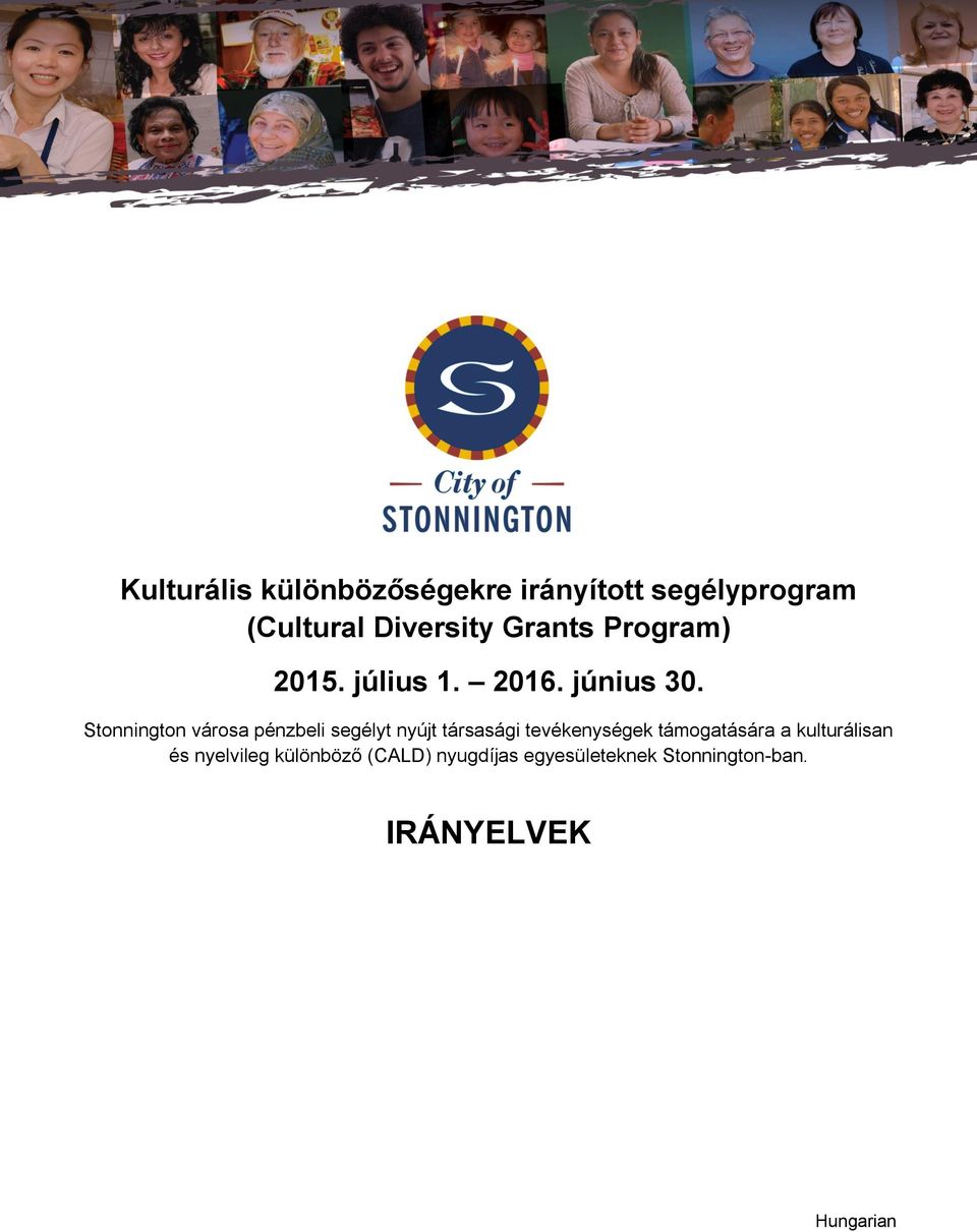Stonnington városa pénzbeli segélyt nyújt társasági tevékenységek