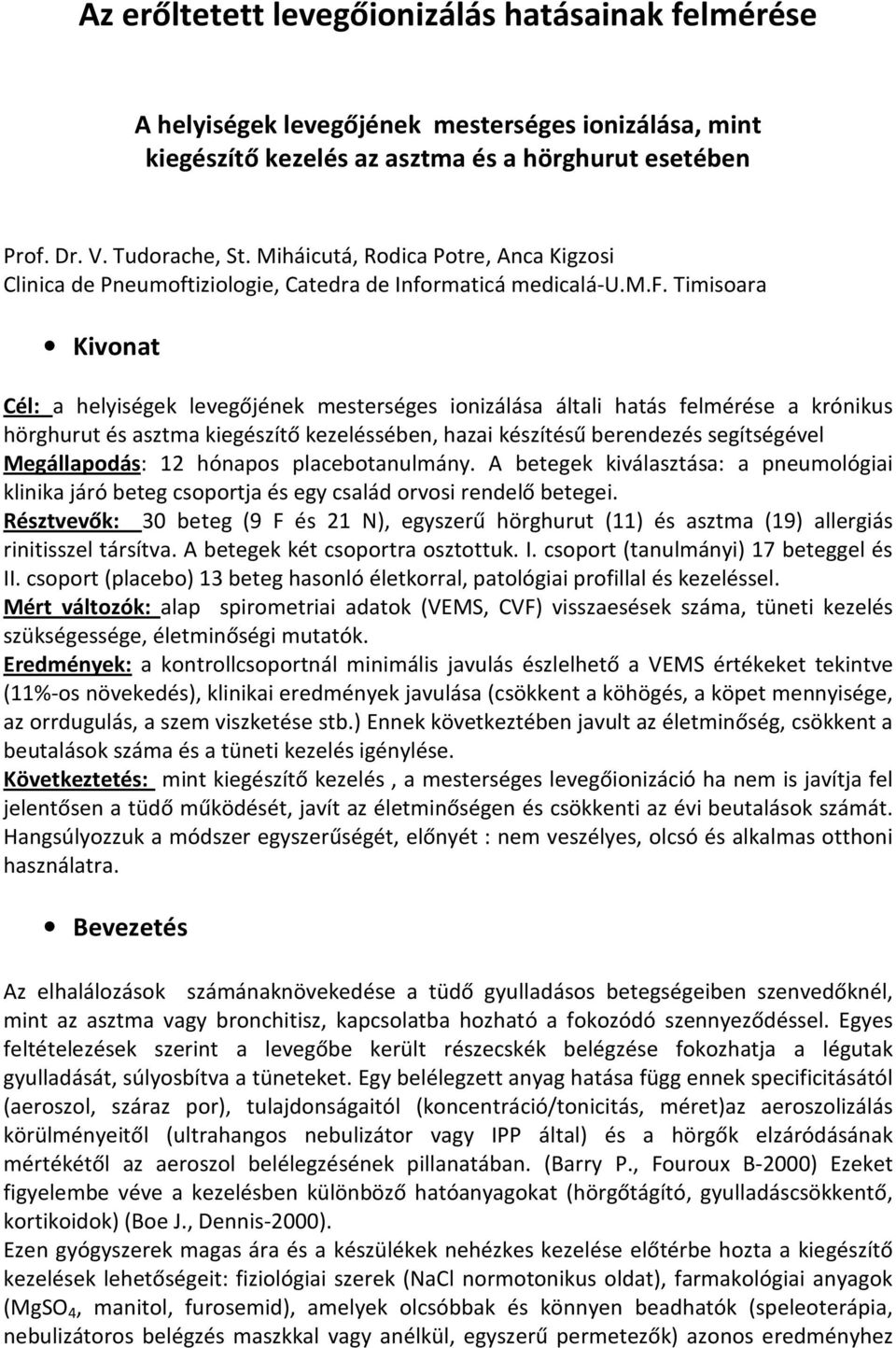 iziologie, Catedra de Info