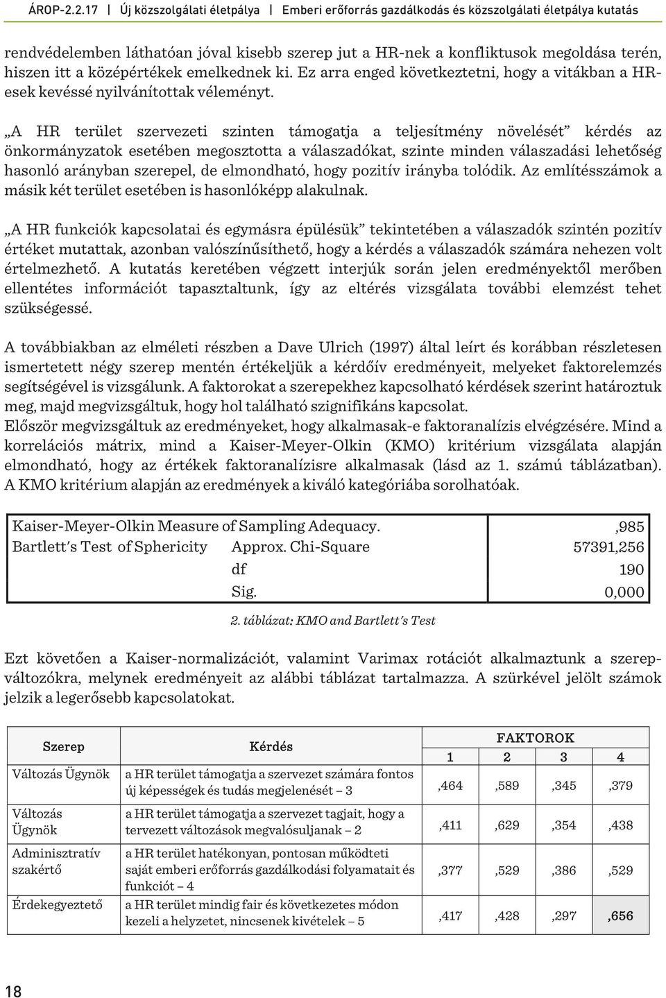 A HR terület szervezeti szinten támogatja a teljesítmény növelését kérdés az önkormányzatok esetében megosztotta a válaszadókat, szinte minden válaszadási lehetőség hasonló arányban szerepel, de