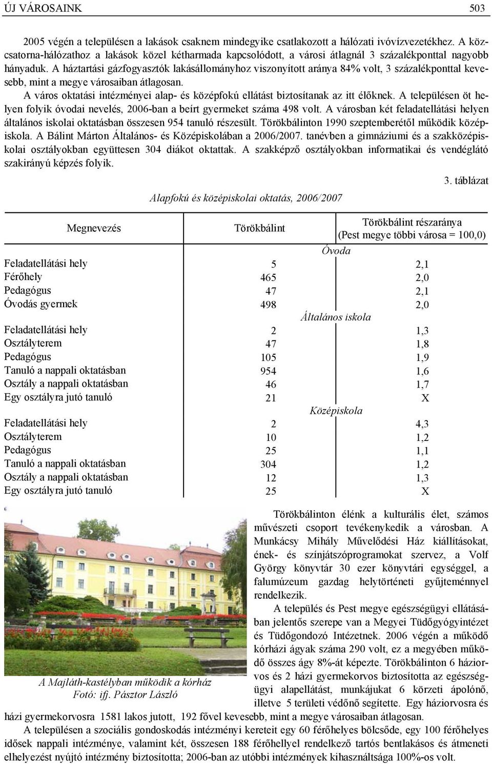 A háztartási gázfogyasztók lakásállományhoz viszonyított aránya 84% volt, 3 százalékponttal kevesebb, mint a megye városaiban átlagosan.