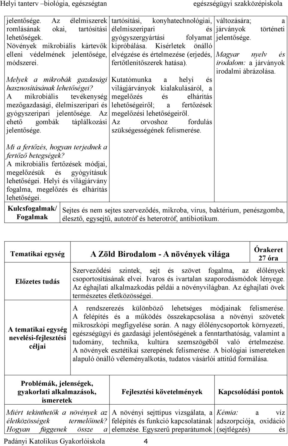 A mikrobiális fertőzések módjai, megelőzésük és gyógyításuk lehetőségei. Helyi és világjárvány fogalma, megelőzés és elhárítás lehetőségei.