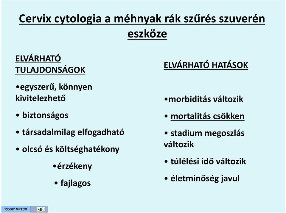 és költséghatékony érzékeny fajlagos ELVÁRHATÓ HATÁSOK morbiditás változik