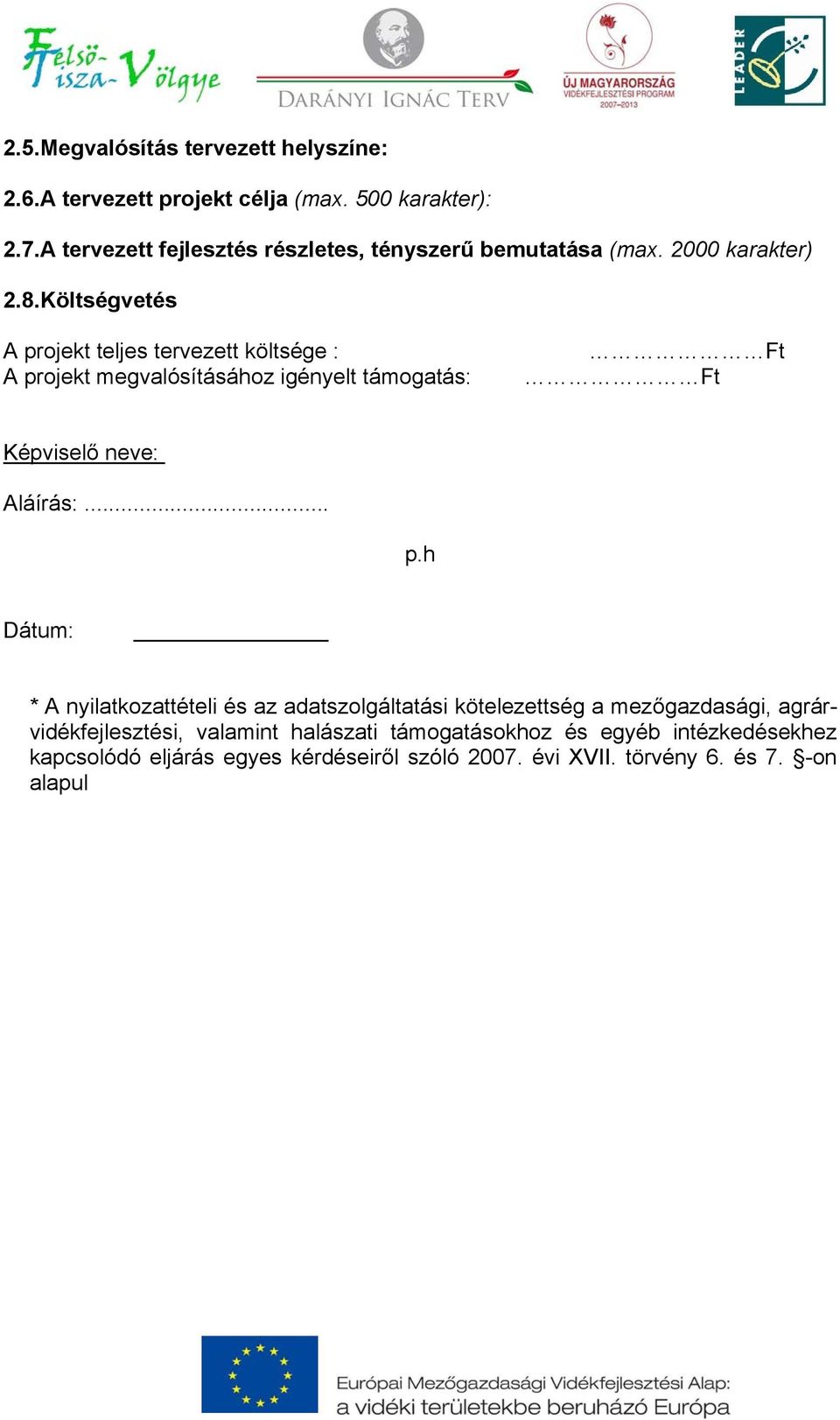 Költségvetés A pr