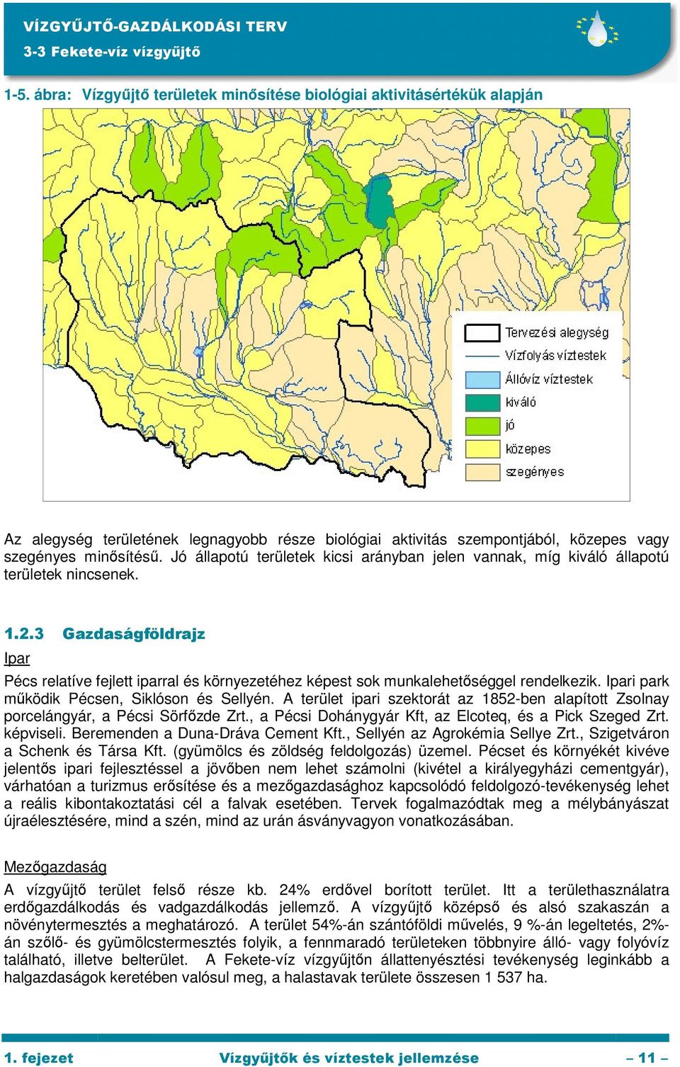 3 Gazdaságföldrajz Ipar Pécs relatíve fejlett iparral és környezetéhez képest sok munkalehetőséggel rendelkezik. Ipari park működik Pécsen, Siklóson és Sellyén.