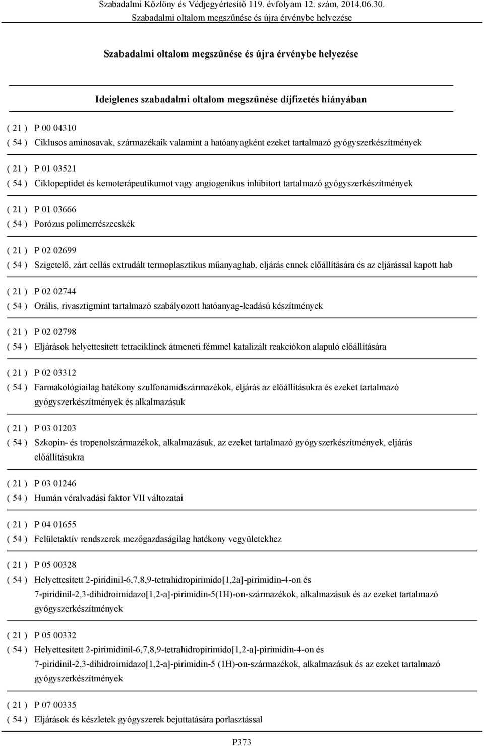 zárt cellás extrudált termoplasztikus műanyaghab, eljárás ennek előállítására és az eljárással kapott hab ( 21 ) P 02 02744 ( 54 ) Orális, rivasztigmint tartalmazó szabályozott hatóanyag-leadású