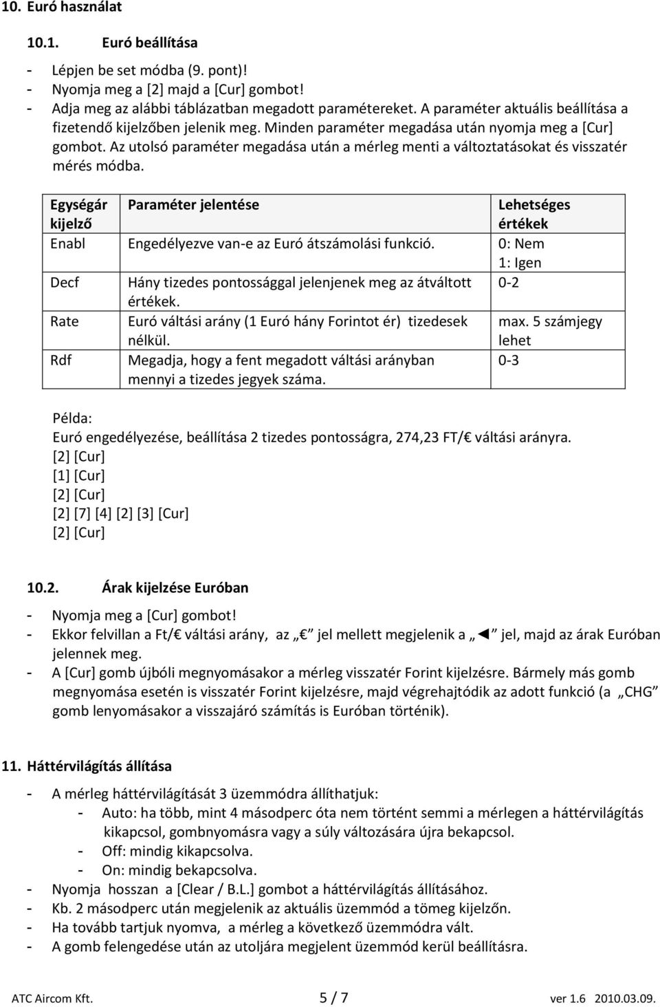 ACS-A árszorzó mérleg. Használati utasítás - PDF Ingyenes letöltés