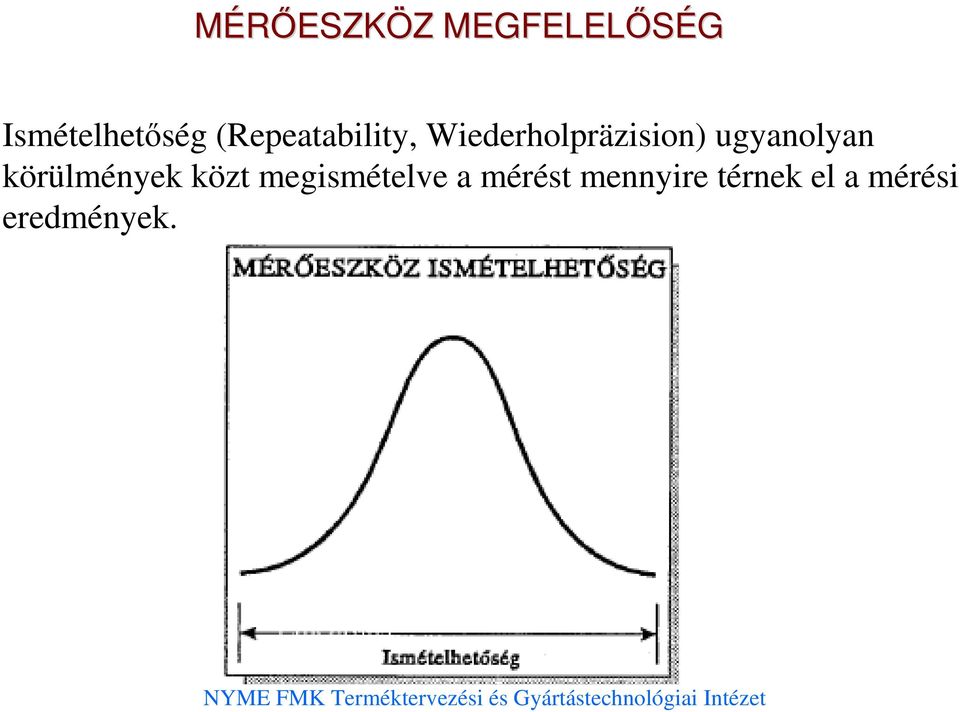 körülmények közt megismételve a