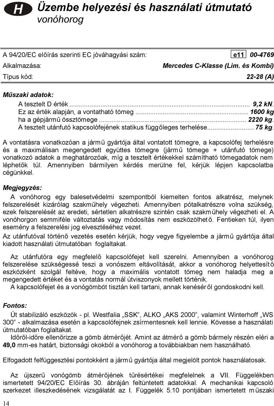 Mercedes C-Klasse 2000/6- (Lim. and Kombi) - PDF Free Download