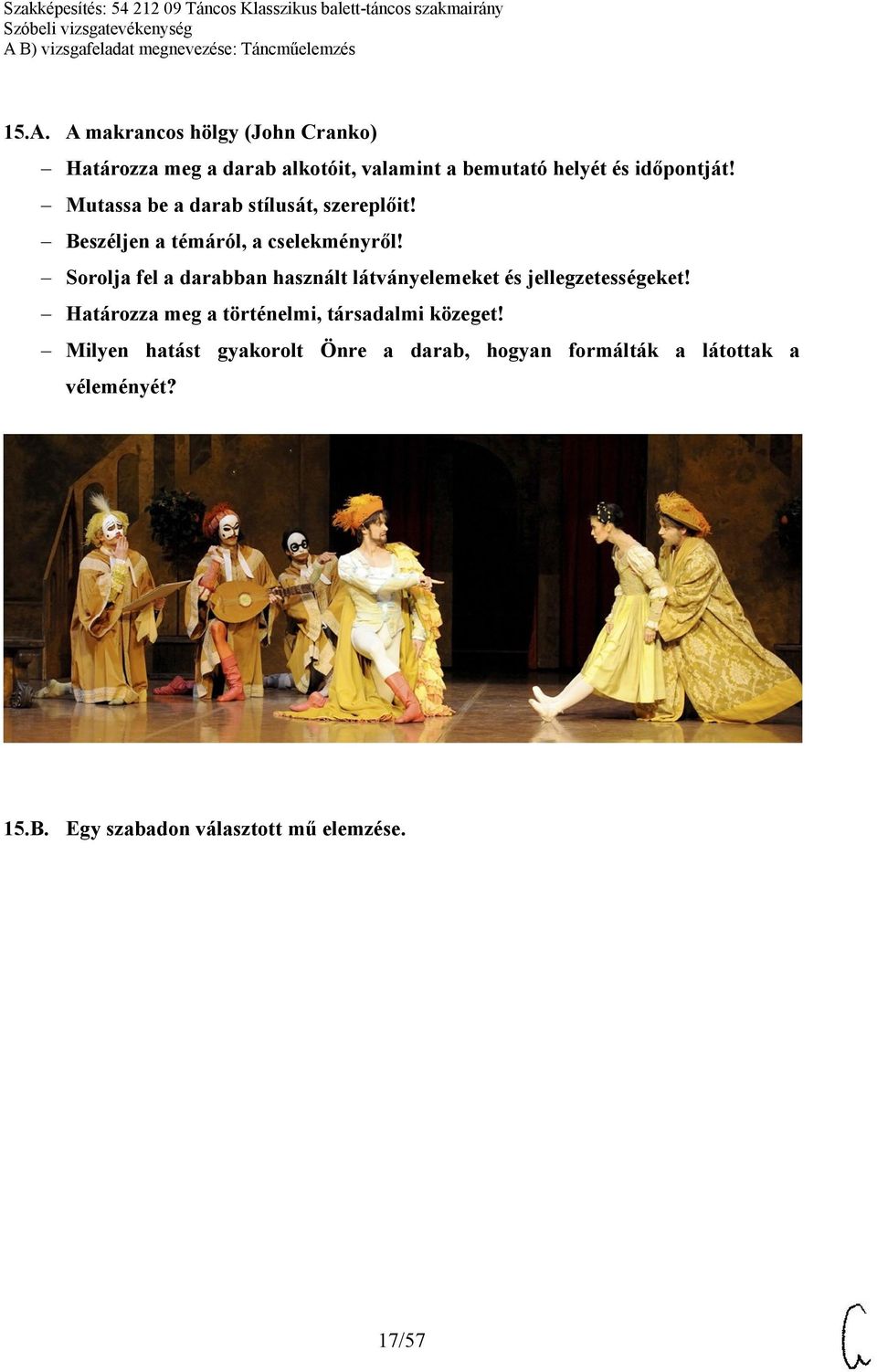 15.B. Egy szabadon