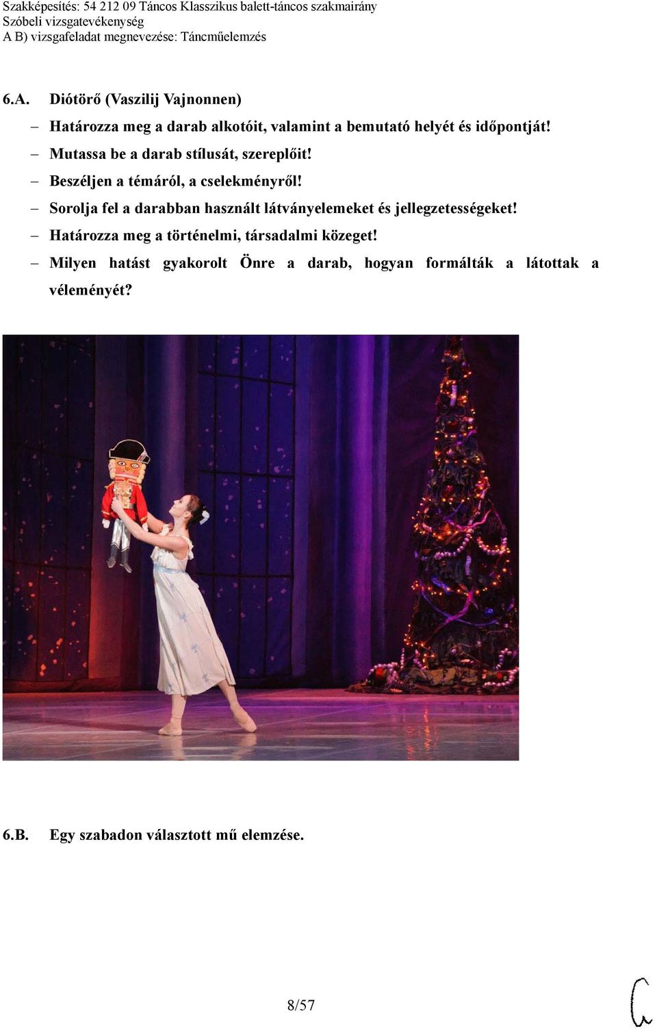 Vajnonnen) 6.B.