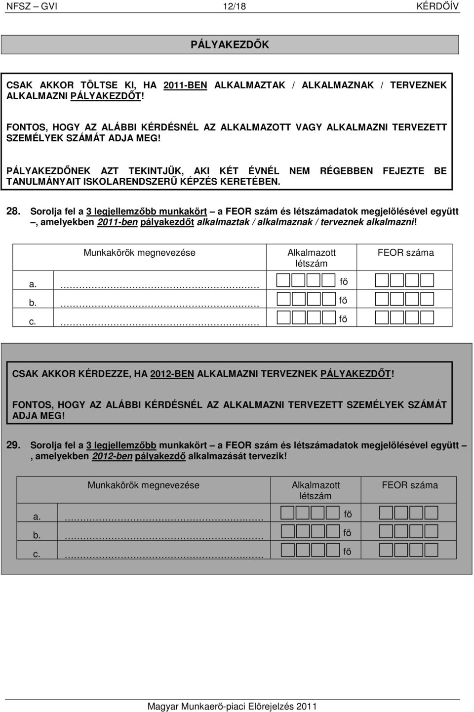 PÁLYAKEZDŐNEK AZT TEKINTJÜK, AKI KÉT ÉVNÉL NEM RÉGEBBEN FEJEZTE BE TANULMÁNYAIT ISKOLARENDSZERŰ KÉPZÉS KERETÉBEN. 28.