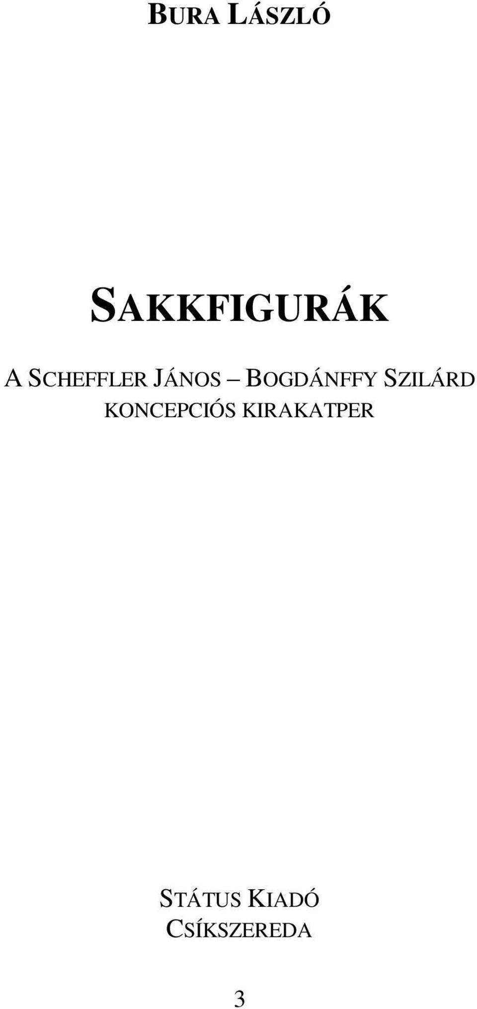 SZILÁRD KONCEPCIÓS