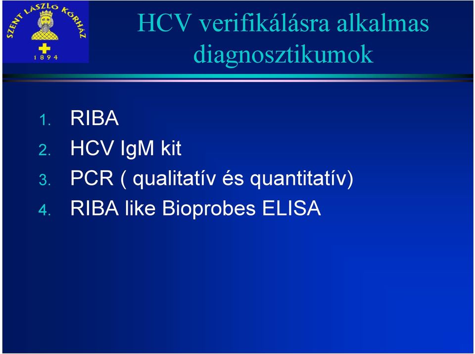 HCV IgM kit 3.