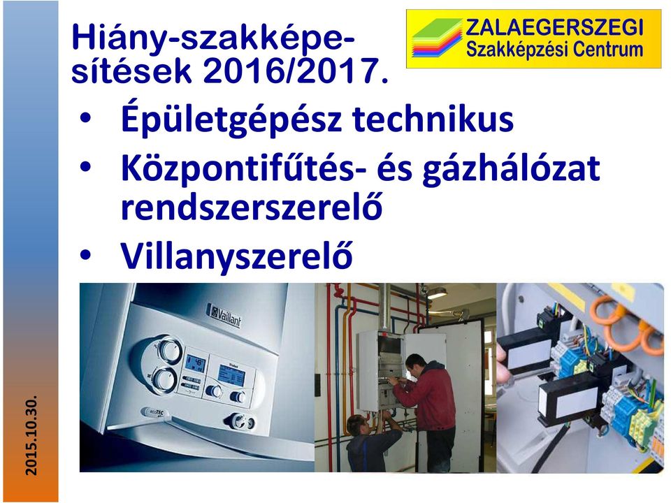 Épületgépész technikus