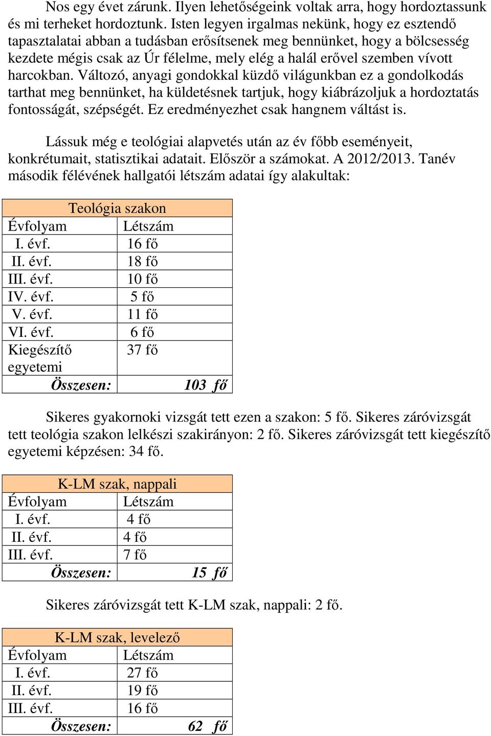 harcokban. Változó, anyagi gondokkal küzdı világunkban ez a gondolkodás tarthat meg bennünket, ha küldetésnek tartjuk, hogy kiábrázoljuk a hordoztatás fontosságát, szépségét.