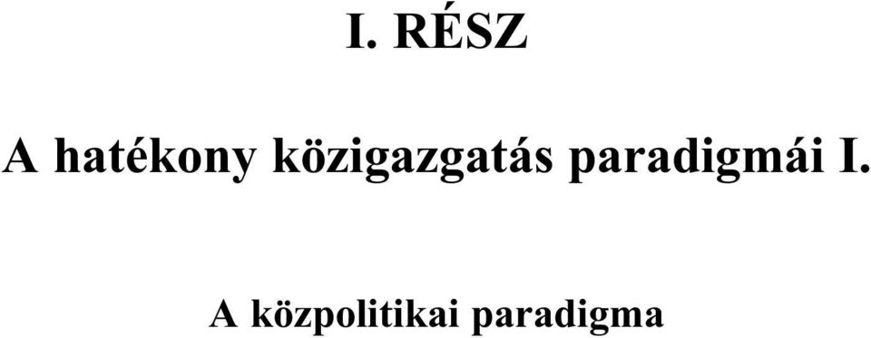 közigazgatás