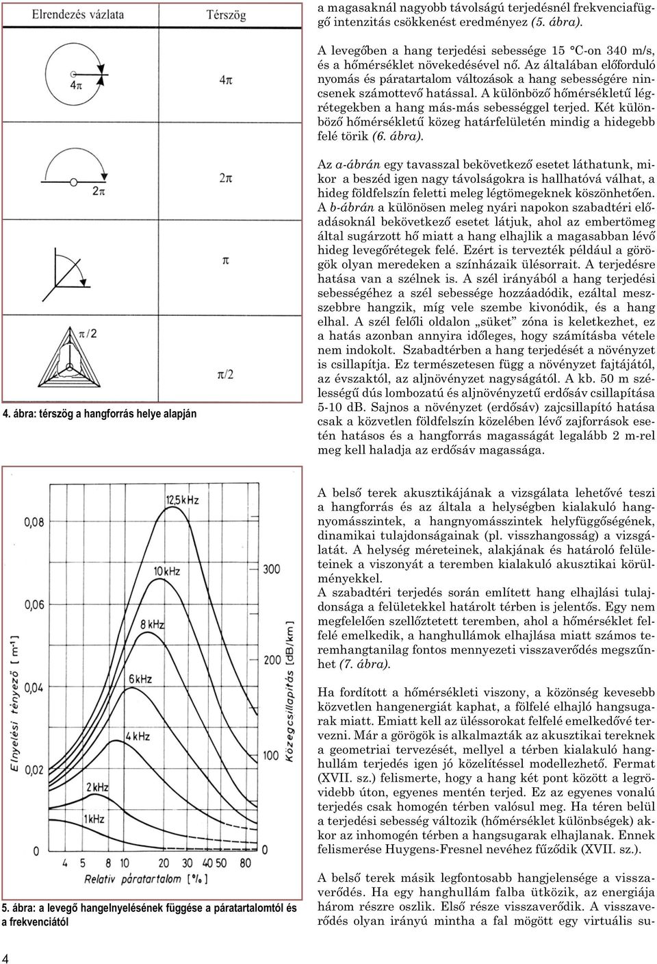 Két különböző hőmérsékletű közeg határfelületén mindig a hidegebb felé törik (6. ábra). 4.