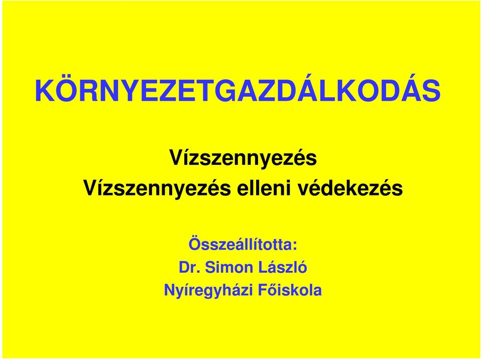 elleni védekezés