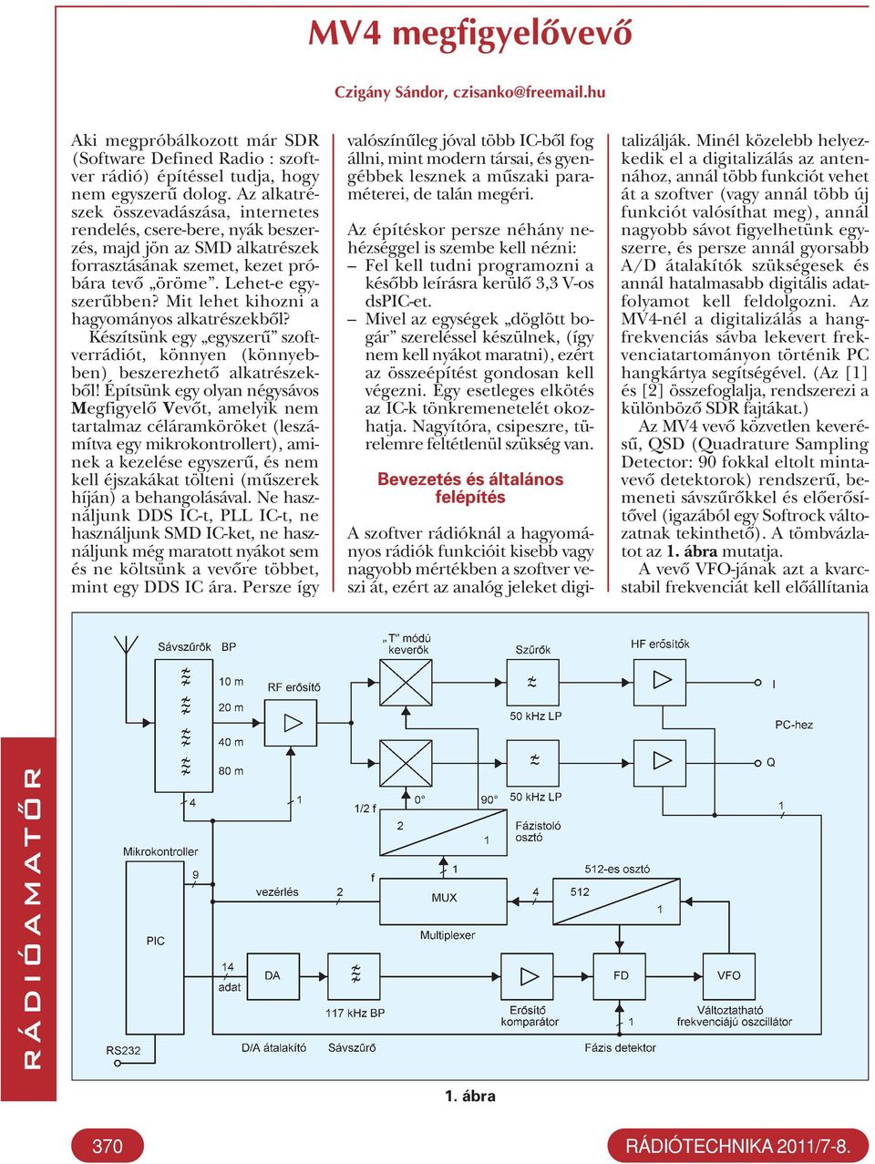 Mit lehet kihozni a hagyományos alkatrészekből? Készítsünk egy egyszerű szoftverrádiót, könnyen (könnyebben) beszerezhető alkatrészekből!