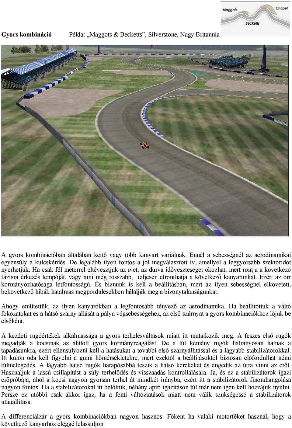 A Formula-1 beállítás iskolája. 2.rész - PDF Ingyenes letöltés