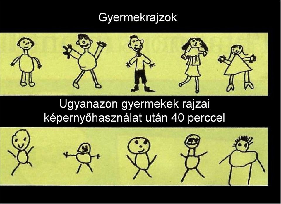gyermekek rajzai