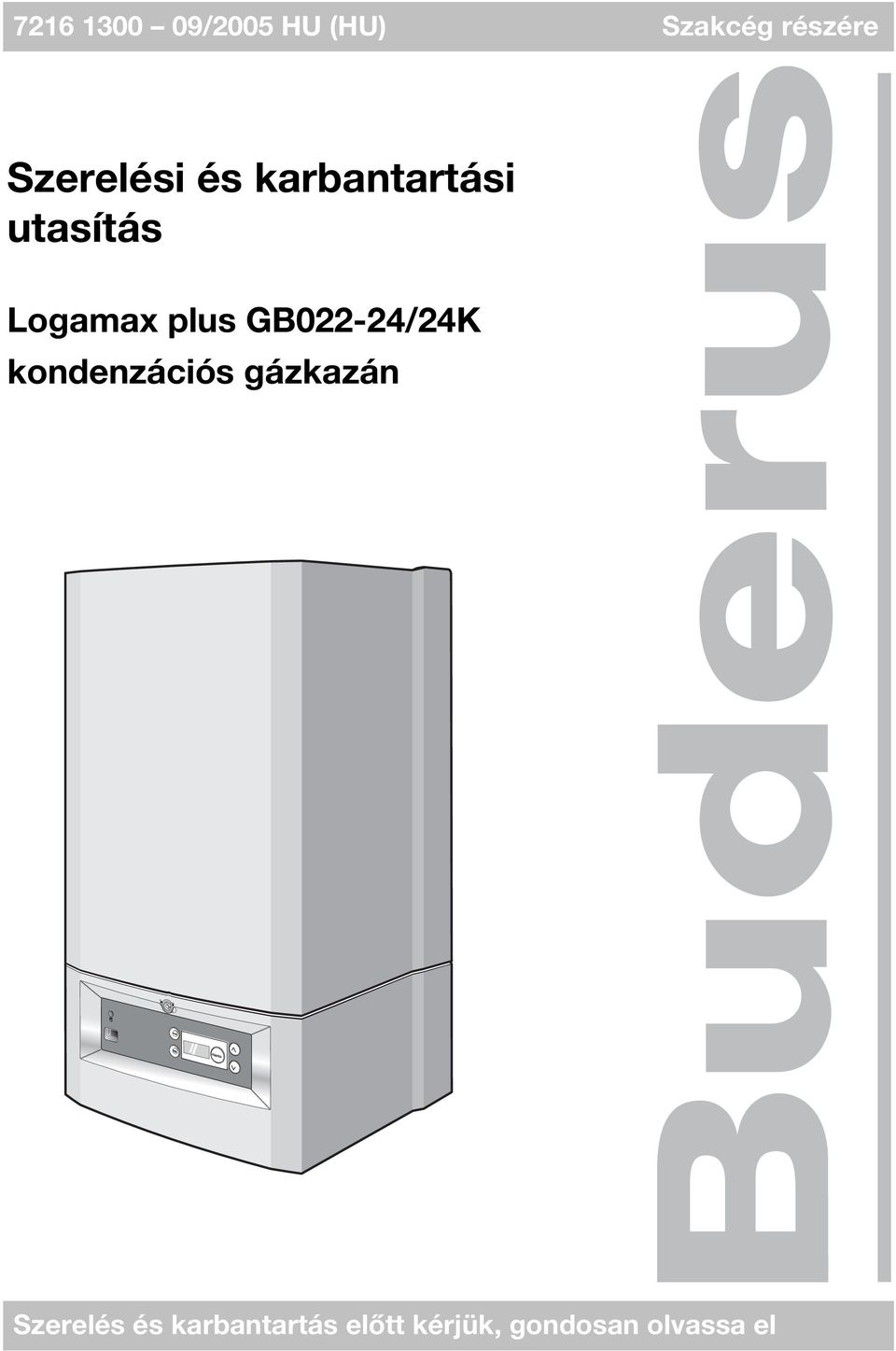 plus GB022-24/24K kondenzációs gázkazán