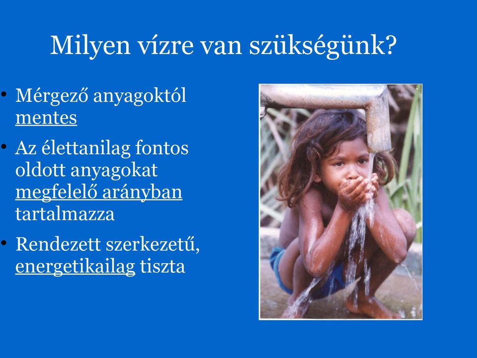 fontos oldott anyagokat megfelelő