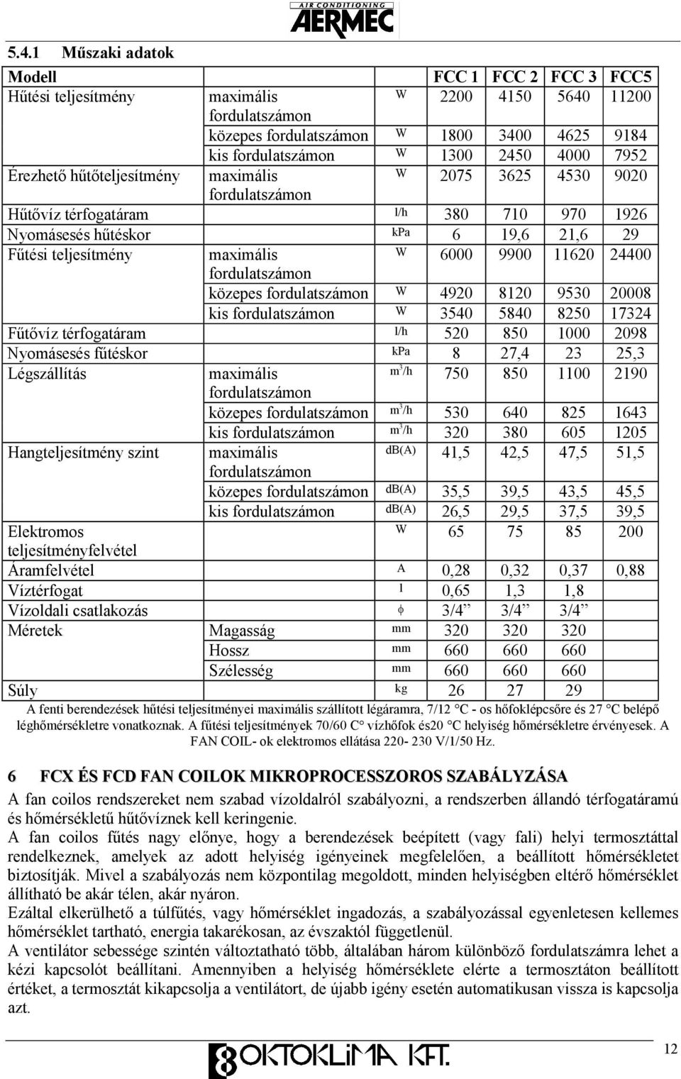 9900 11620 24400 fordulatszámon közepes fordulatszámon W 4920 8120 9530 20008 kis fordulatszámon W 3540 5840 8250 17324 Főtıvíz térfogatáram l/h 520 850 1000 2098 Nyomásesés főtéskor kpa 8 27,4 23