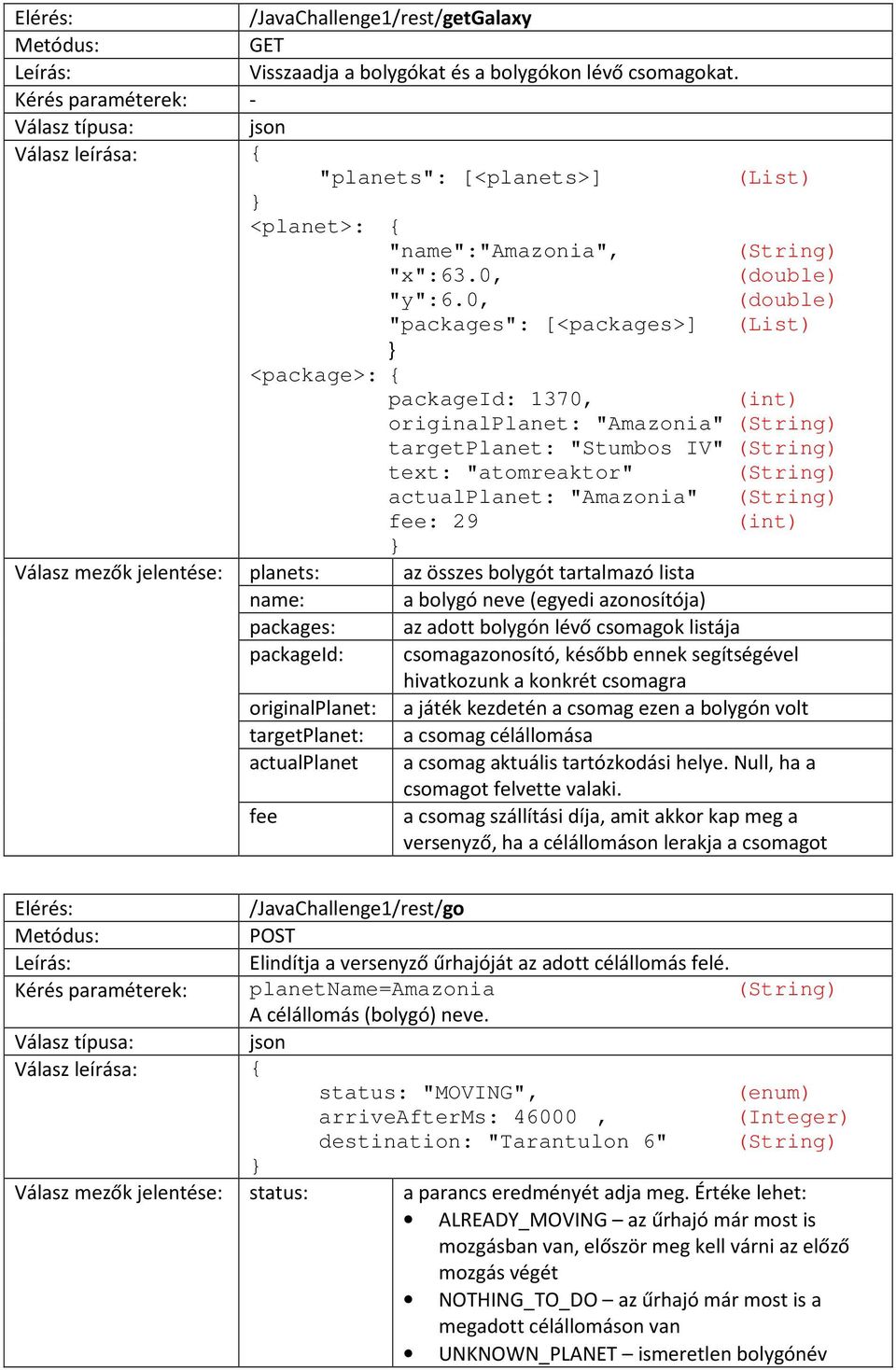 0, (double) "packages": [<packages>] (List) <package>: { packageid: 1370, (int) originalplanet: "Amazonia" (String) targetplanet: "Stumbos IV" (String) text: "atomreaktor" (String) actualplanet:
