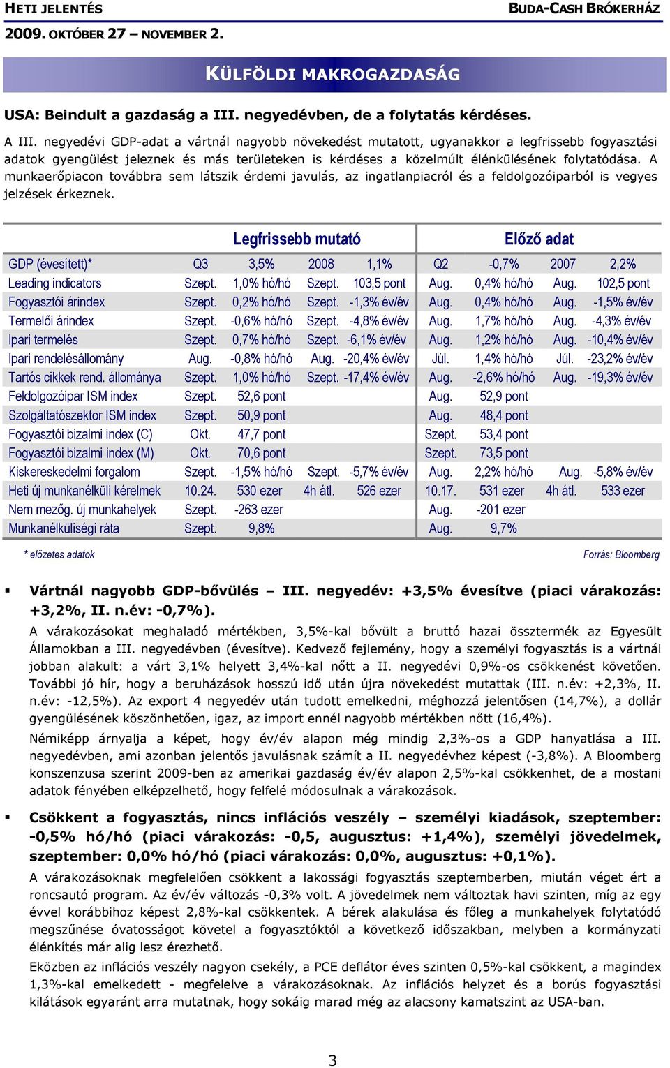 A munkaerőpiacon továbbra sem látszik érdemi javulás, az ingatlanpiacról és a feldolgozóiparból is vegyes jelzések érkeznek.