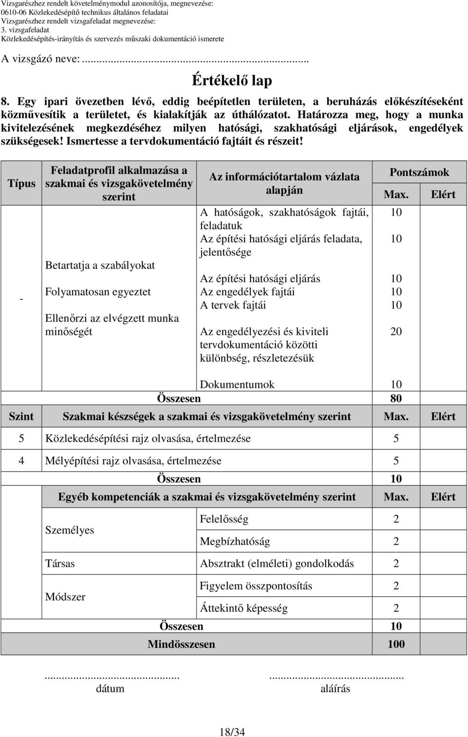 Határozza meg, hogy a munka kivitelezésének megkezdéséhez milyen hatósági, szakhatósági eljárások, engedélyek szükségesek! Ismertesse a tervdokumentáció fajtáit és részeit!