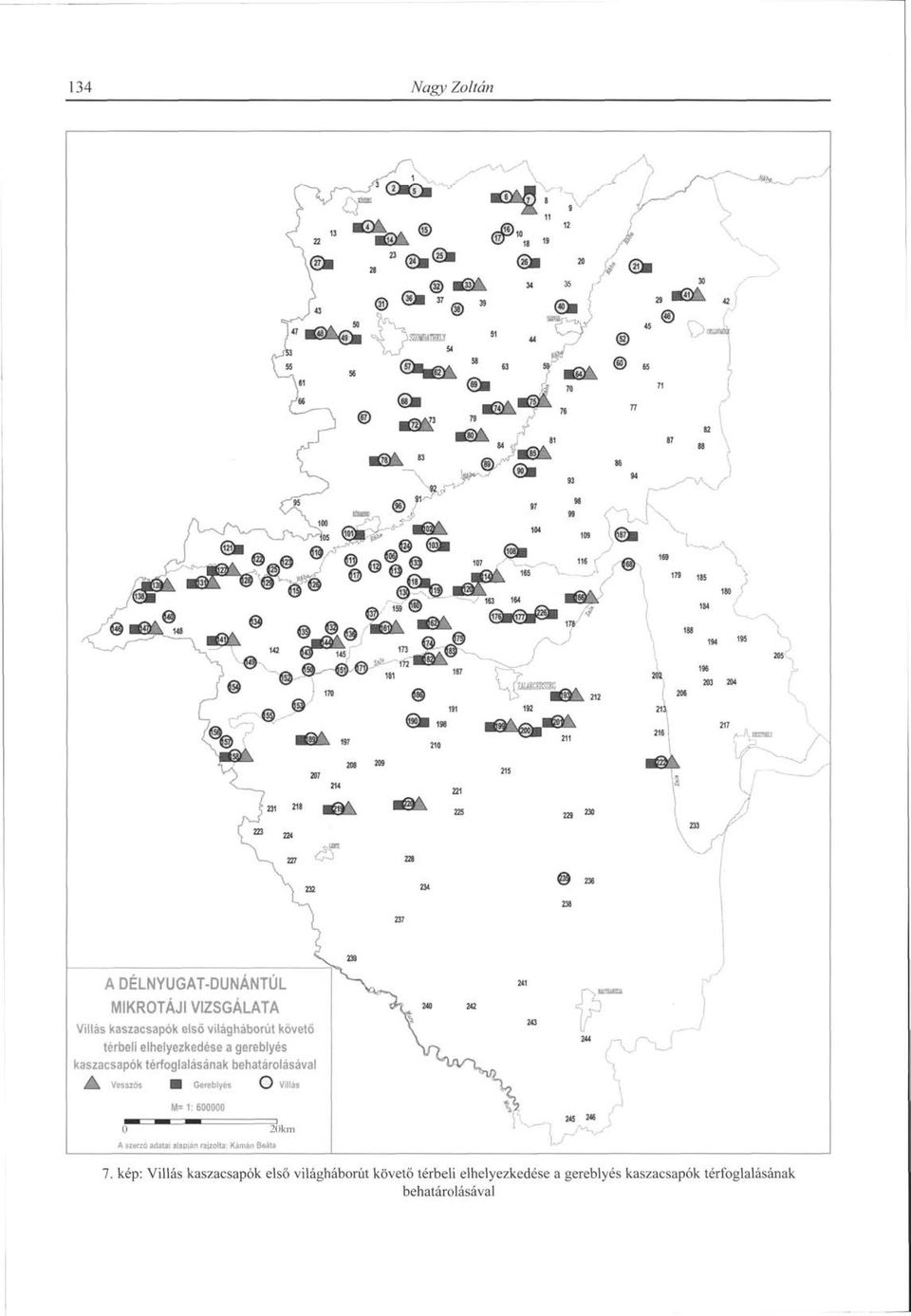 világháborút követő térbeli