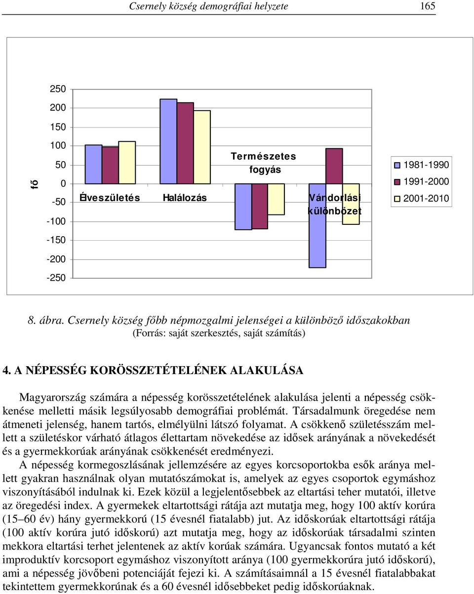 A NÉPESSÉG KORÖSSZETÉTELÉNEK ALAKULÁSA Magyarország számára a népesség korösszetételének alakulása jelenti a népesség csökkenése melletti másik legsúlyosabb demográfiai problémát.