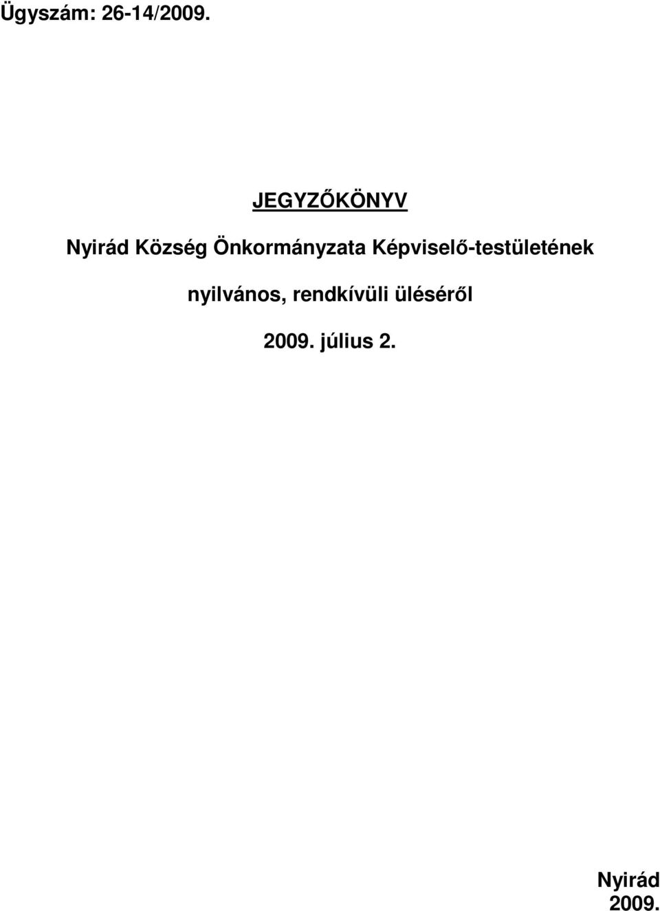 Önkormányzata