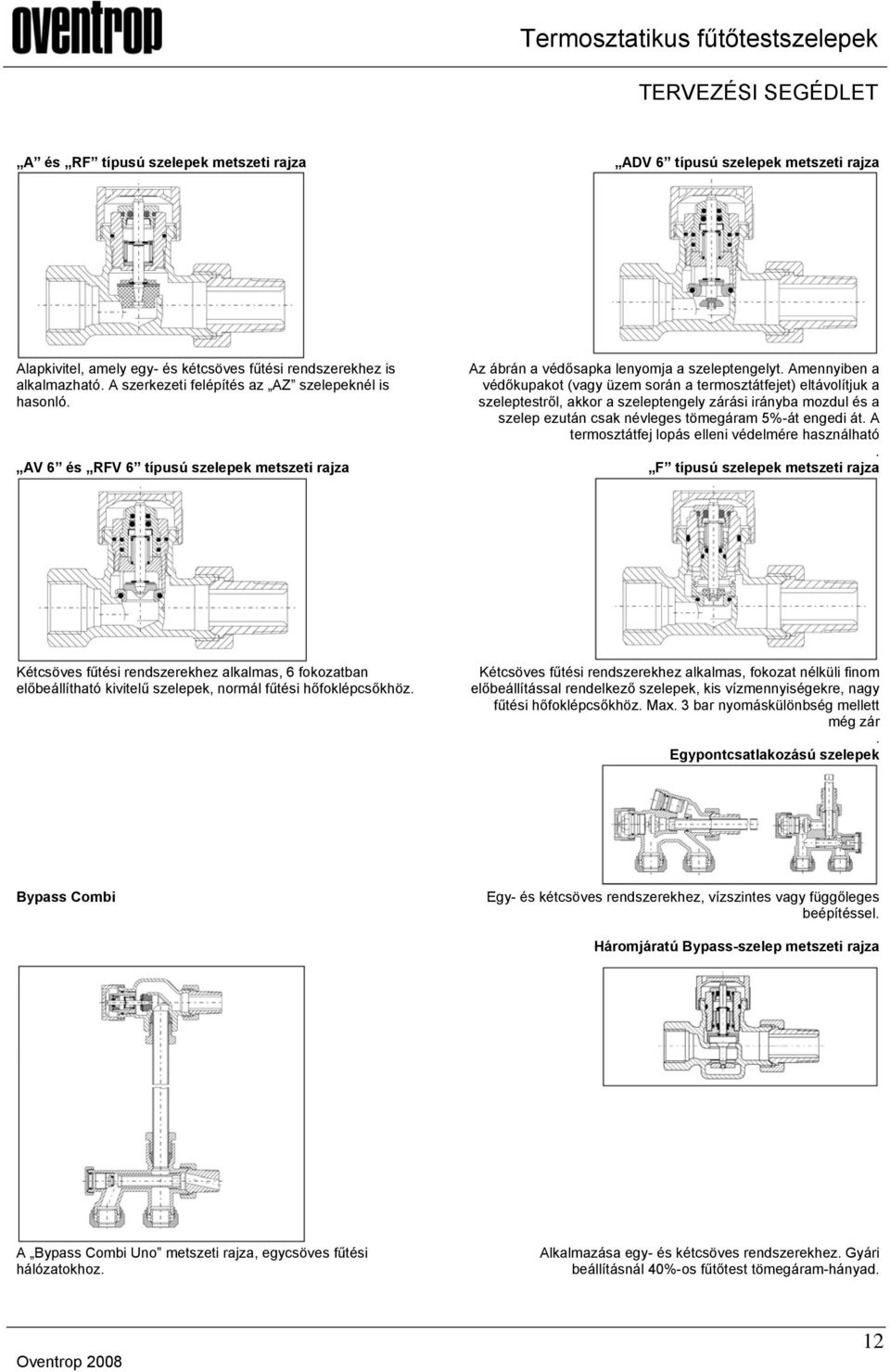 Termosztatikus fűtőtestszelepek - PDF Ingyenes letöltés
