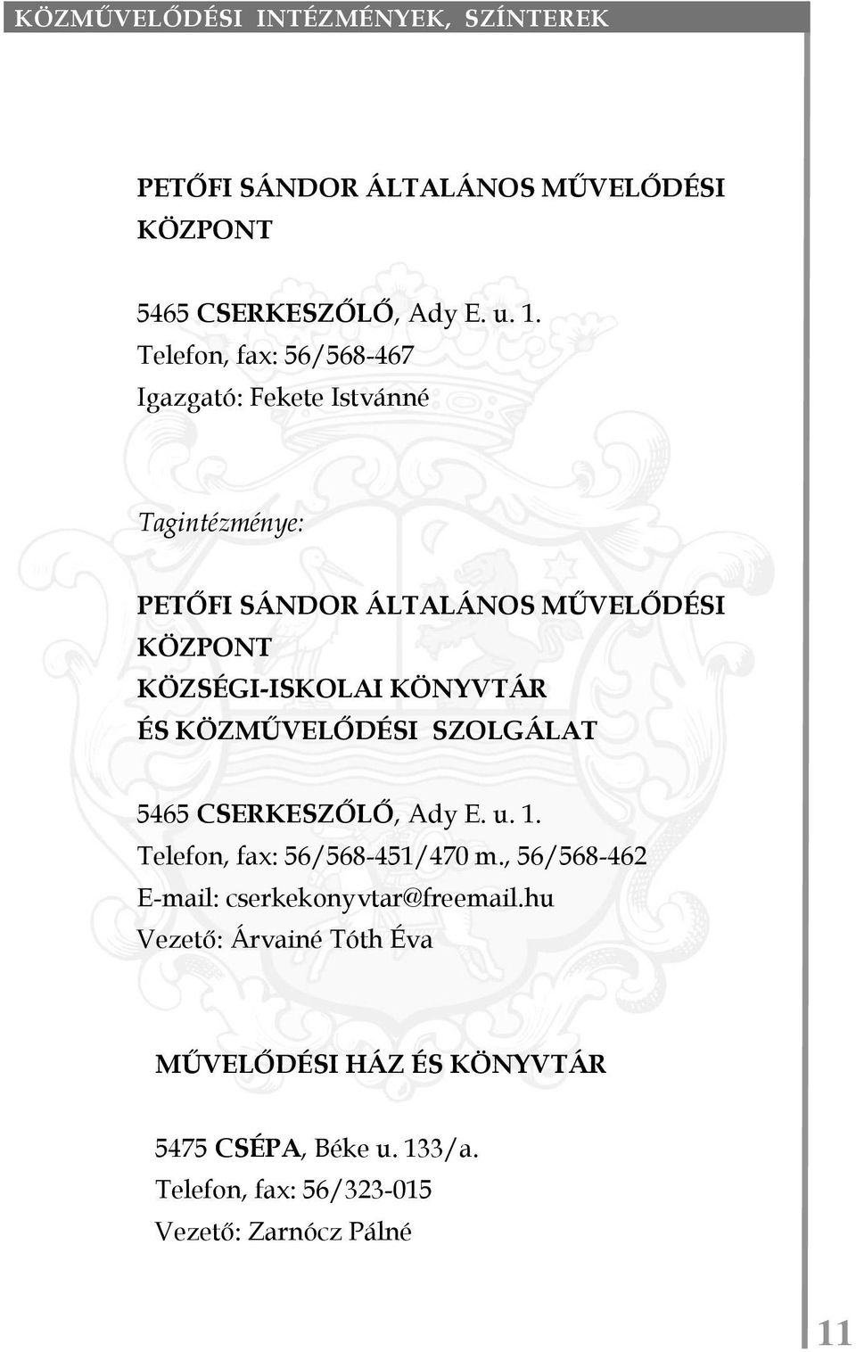 KÖZMŰVELŐDÉSI KALAUZ - PDF Ingyenes letöltés