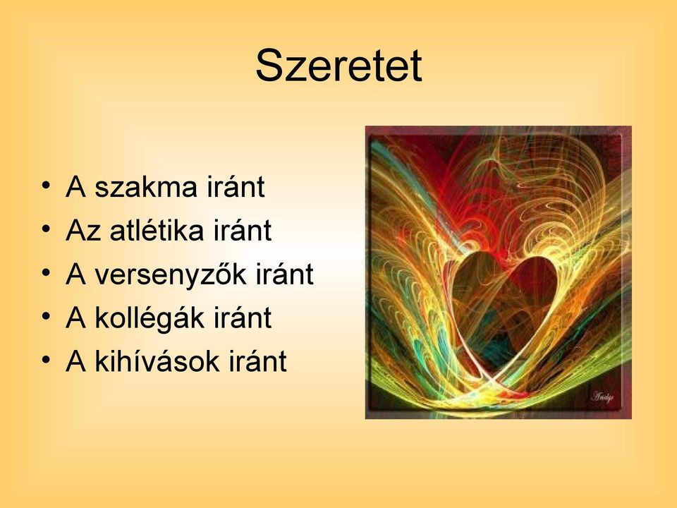 versenyzők iránt A