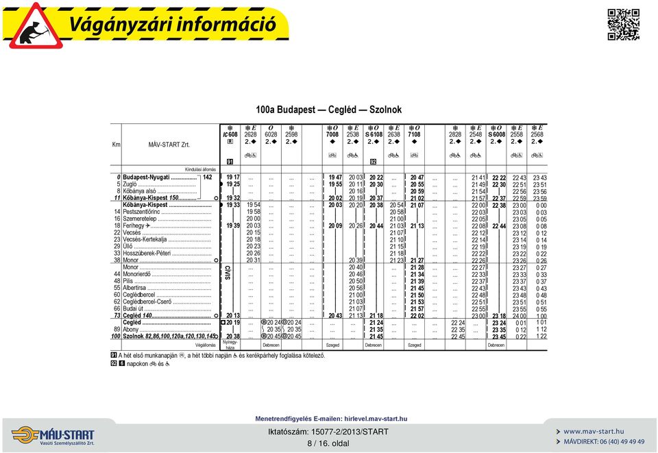 . Szolnok 2,6,1,12,12,13,145 C6 + 19 17 r 19 25 19 32 r 19 33 19 39 CÍVIS 2 13 D2 19 2 3 2 19 54 19 5 2 2 3 2 15 2 1 2 23 2 26 2 31 1 Budpes Cegléd Szolnok 62 259 d2 24"2 24 2 35 2 35 d2 45"2 45 A hé