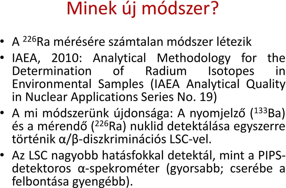 in Environmental Samples (IAEA Analytical Quality in Nuclear Applications Series No.