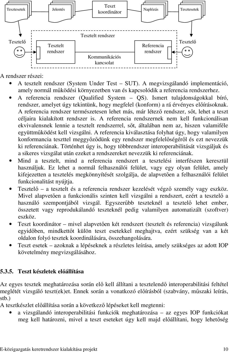 Ismert tulajdonságokkal bíró, rendszer, amelyet úgy tekintünk, hogy megfelel (konform) a rá érvényes elıírásoknak.