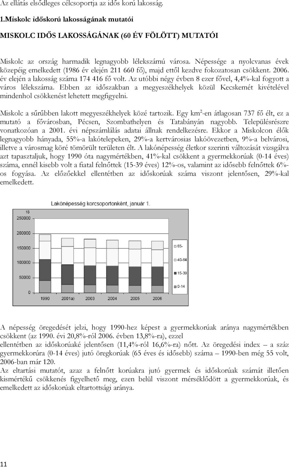 Népessége a nyolcvanas évek közepéig emelkedett (1986 év elején 211 660 fő), majd ettől kezdve fokozatosan csökkent. 2006. év elején a lakosság száma 174 416 fő volt.