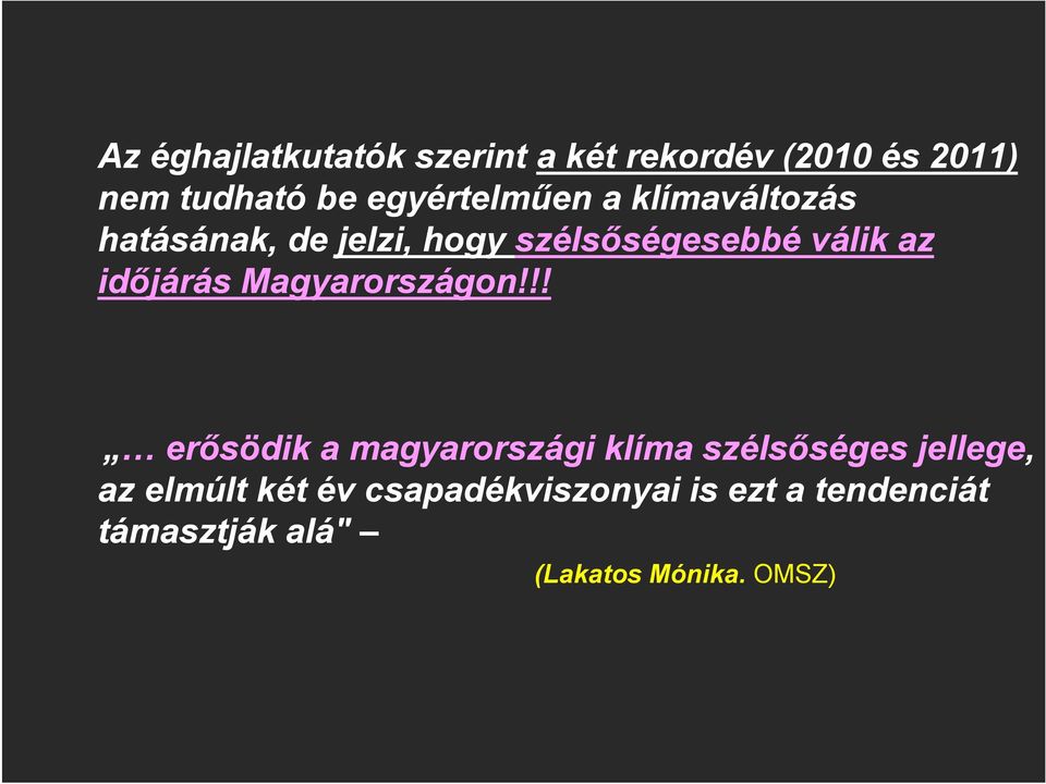 időjárás Magyarországon!