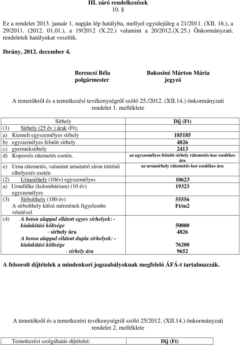 ) önkormányzati rendelet 1.