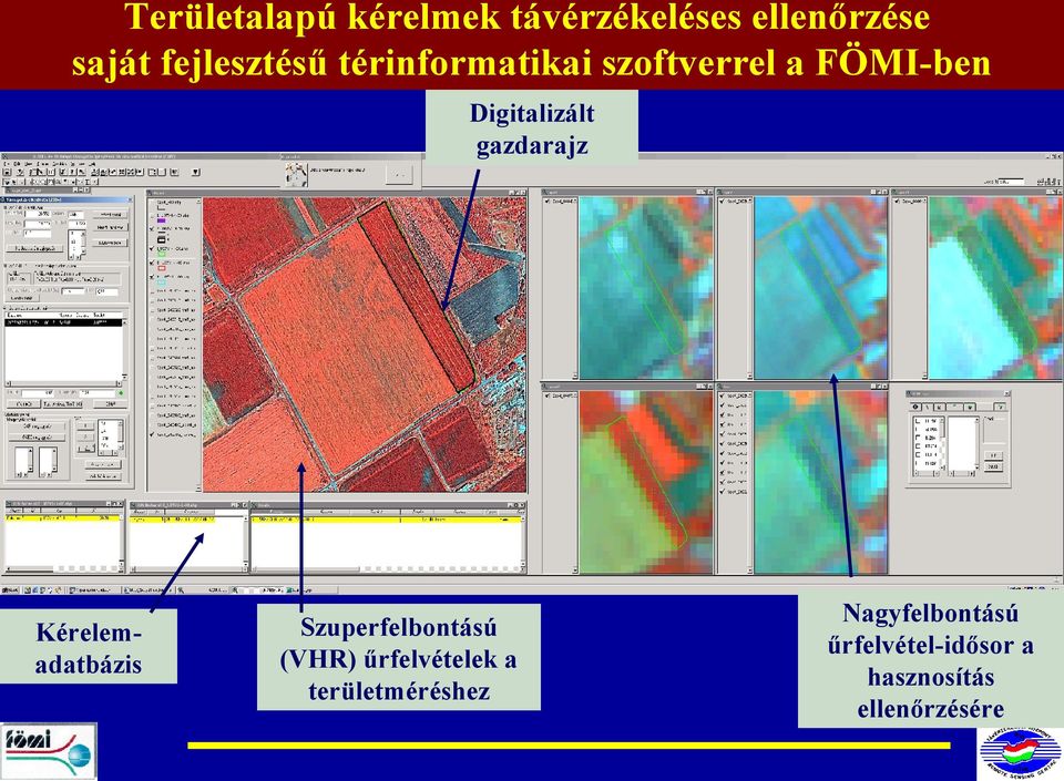 gazdarajz Kérelemadatbázis Szuperfelbontású (VHR) űrfelvételek a