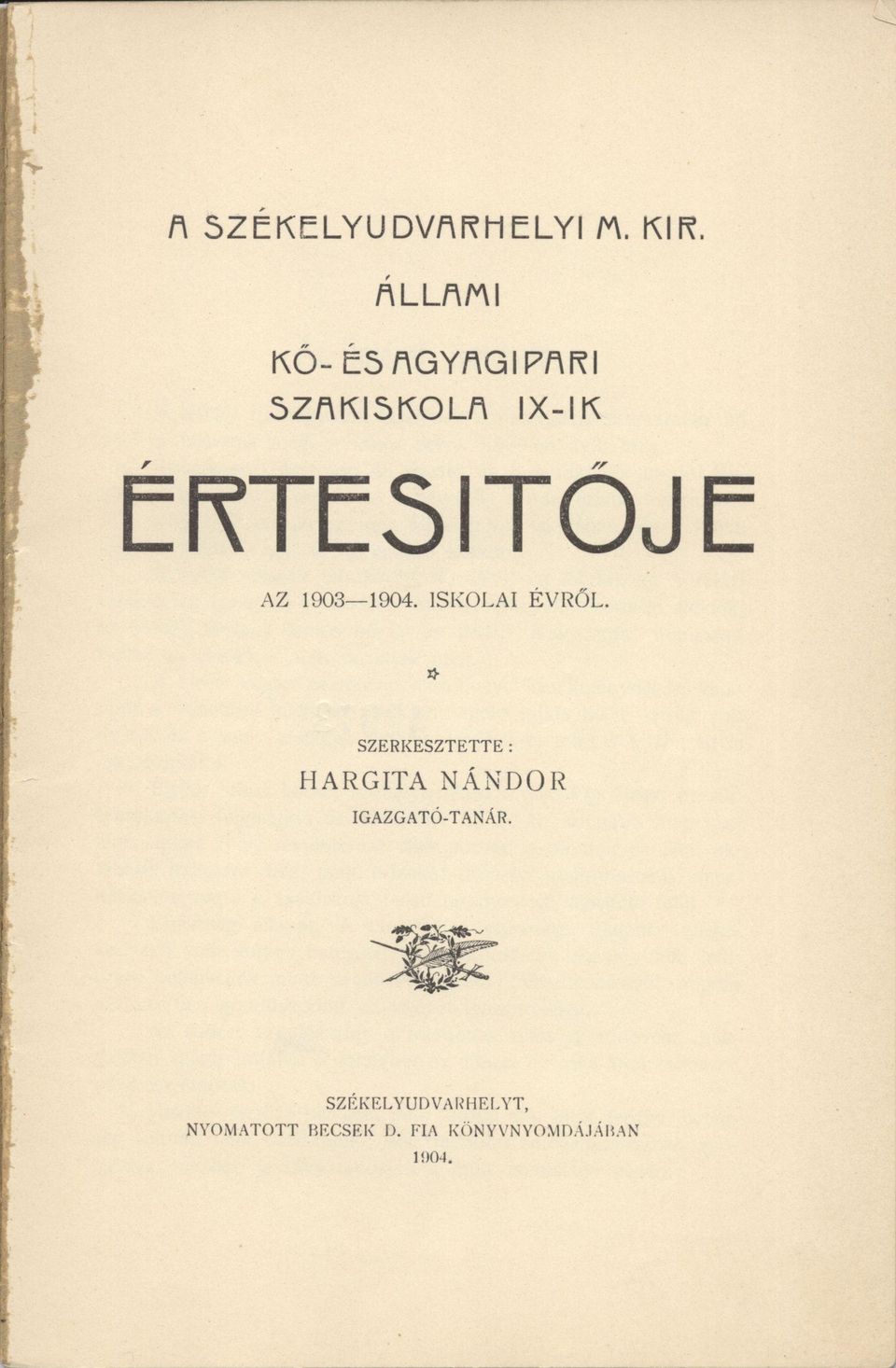 1903 1904.