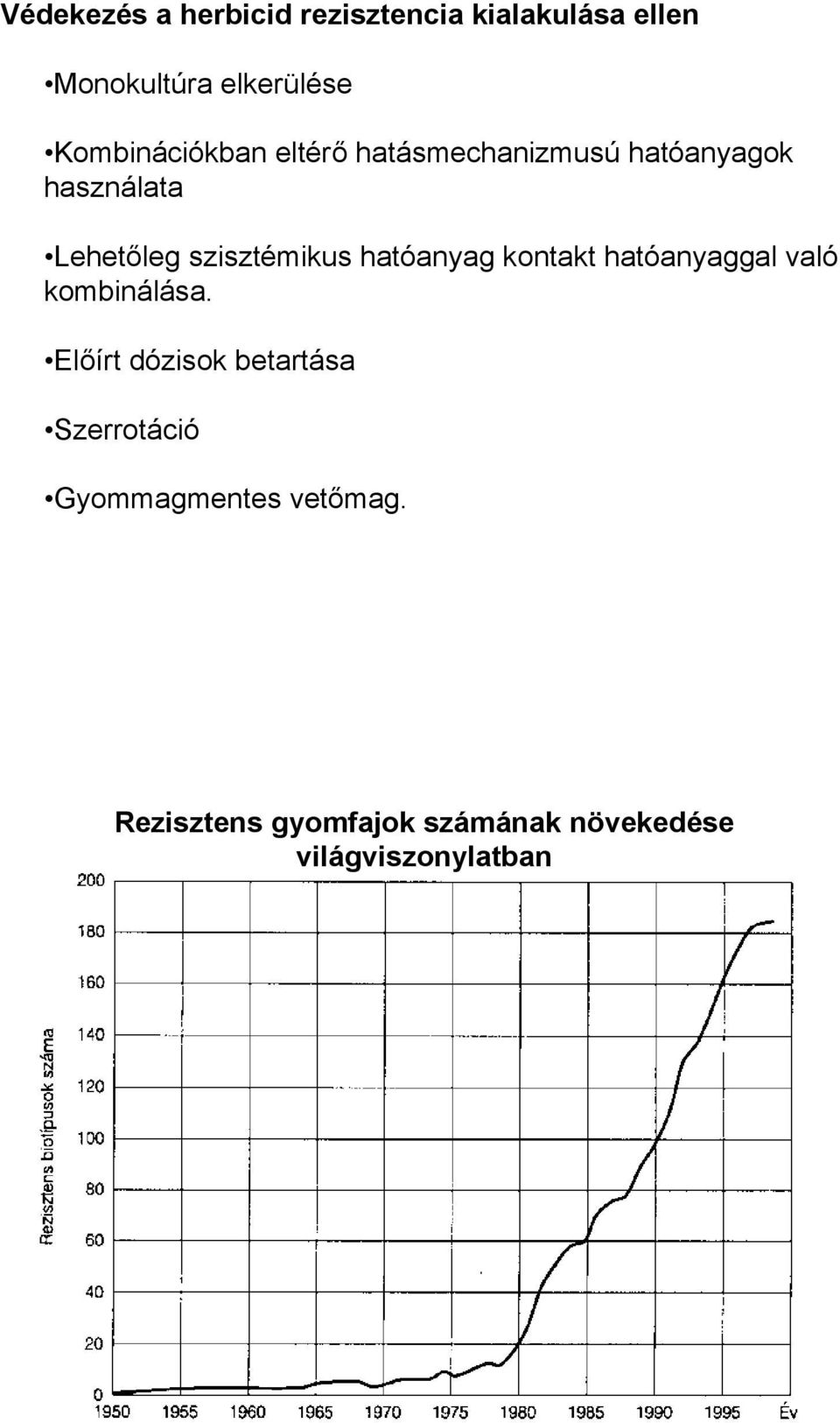 szisztémikus hatóanyag kontakt hatóanyaggal való kombinálása.