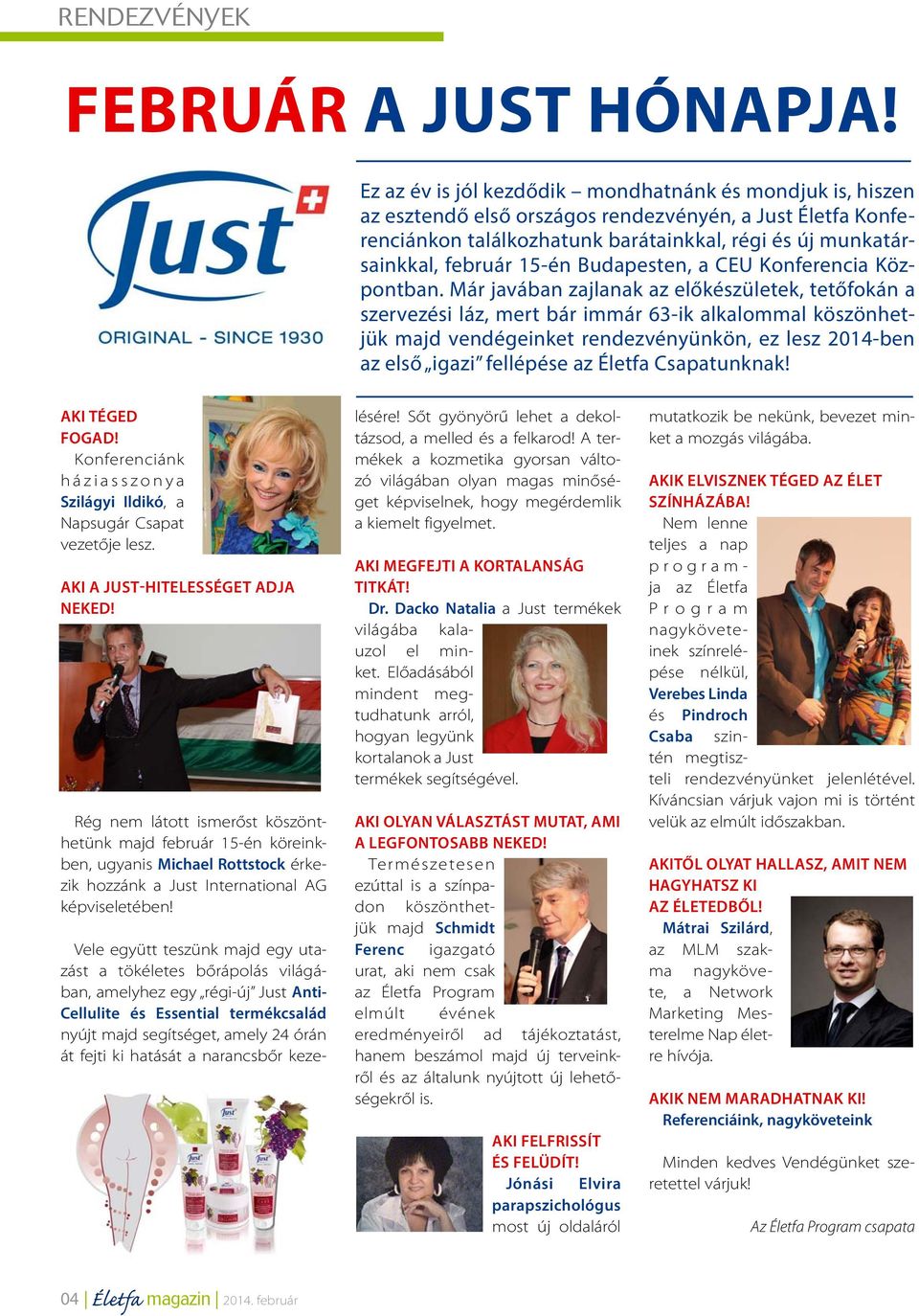 15-én Budapesten, a CEU Konferencia Központban.